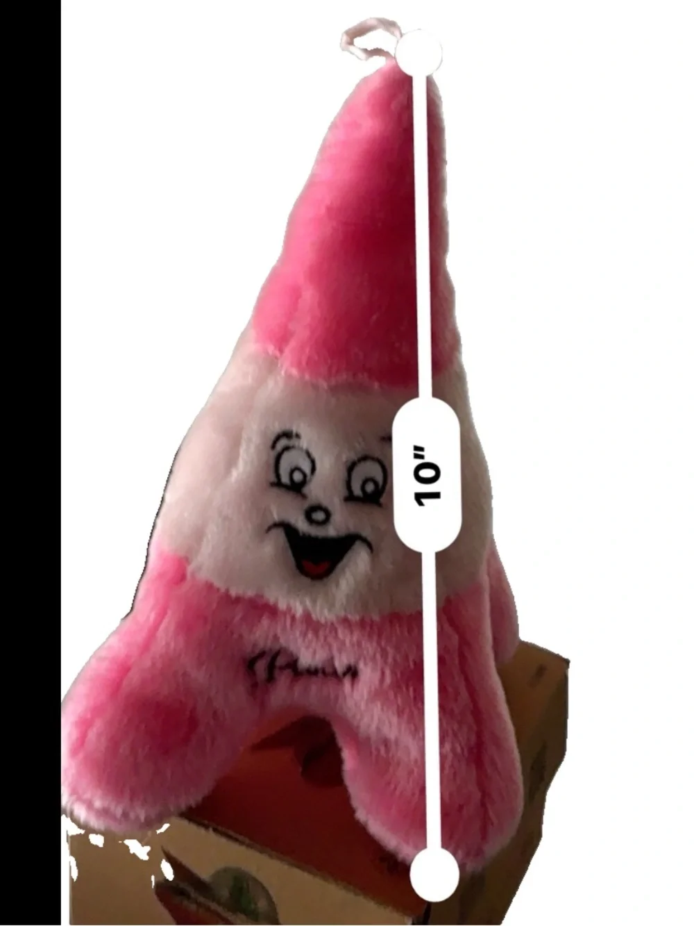 Eiffel Tower Building Paris France Pink Mascot Souvenir Plush 10
